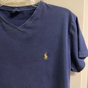 Polo Ralph Lauren Jersey V neck Tee, Size Small